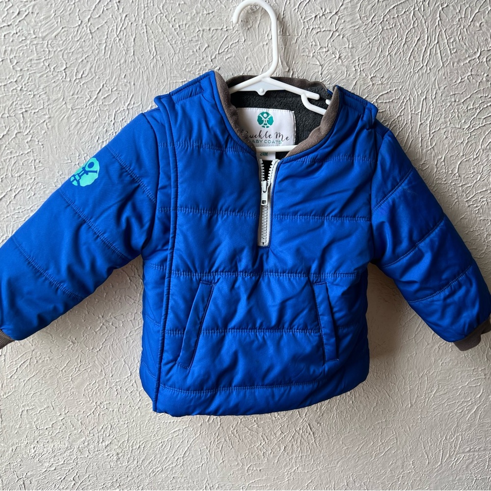Buckle Me Baby Coat 24m Blue